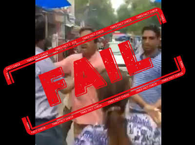 Fake alert: Congress leader shares old video of assault on AAP MLA with false claim