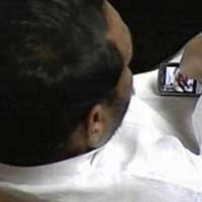 Two ministers caught watching porn film in assembly