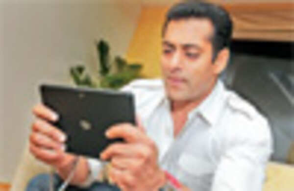 Salman Khan the gadget freak 