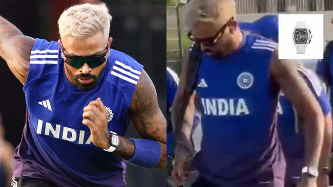 Luxury overload: Rs 20 crore on the wrist! Hardik Pandya's watch worth more than Asia Cup prize money - See pic