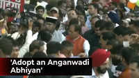MP CM Shivraj Singh Chouhan on Bhopal streets to collect toys for anganwadi kids 