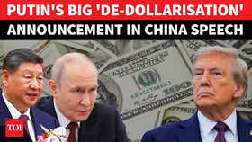 '100 Local Currencies': Putin's De-Dollarisation Announcement In China-Russia Bilateral Trade