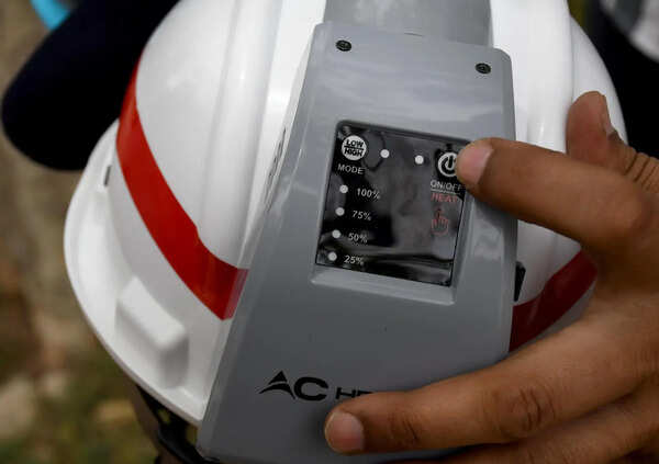 From Heatwaves To Helmets: Delhi Traffic Police Tries Cooling Gear