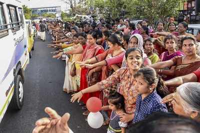 Women's Wall between Kasargod and Thiruvananthapuram spreads message of resistance