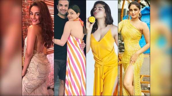 Pics of the Day: Rashmika Mandanna and Nidhhi Agerwal steam up the cyberspace in yellow dresses
