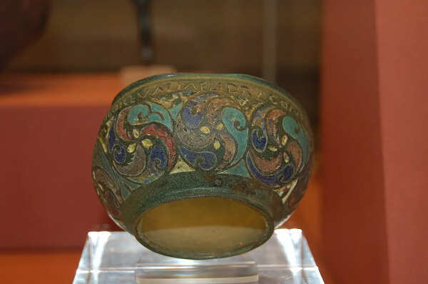 In 2003, a 'broken pan' found in a northern field turned out to be a 2,000-year-old Roman tourist souvenir