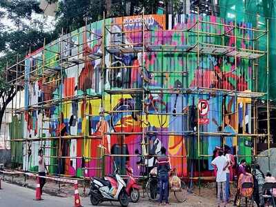 Mural will take you right to the art of vibrant Bengaluru