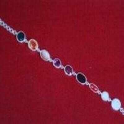 Delight Jewelry Evil Eye Good Luck Horseshoe 3 Bead Necklace
