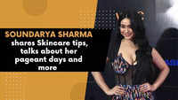 Soundarya Sharma shares skincare tips and more 