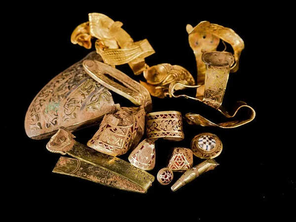 In 2009, an unemployed Terry Herbert scanned a farmer's field and stumbled upon the largest Anglo-Saxon treasure ever found