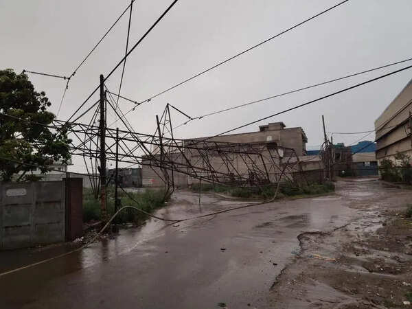 District reels under power outages after storm