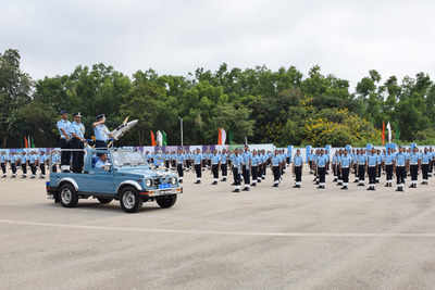 1241 Airmen trainees complete training at AFS Bengaluru