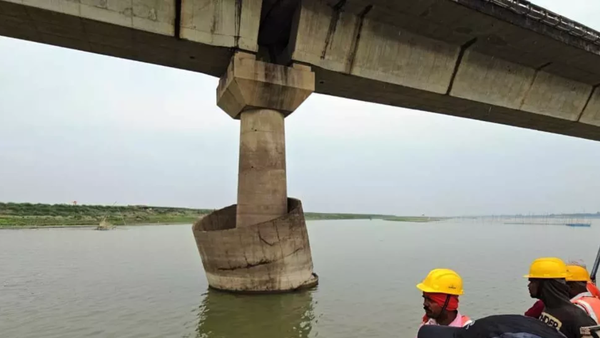 Rusting of temporary ring sparks Vikramshila Setu scare in Bihar, bridge declared safe by engineers