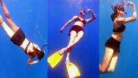 At 43, Sushmita Sen learns skin diving and says 'it's never too late' 