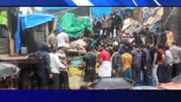 Mumbai rains: 3 people trapped as chawl collapses in Malvani area 