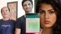 Leaked! Sushant's father KK Singh's chats with Rhea 