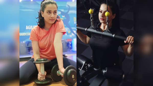‘Swarajya Rakshak Sambhaji' fame Prajakta Gaikwad is giving major fitness goals with these workout pictures