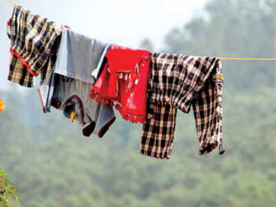 Techie finds drying clothes is a risk too