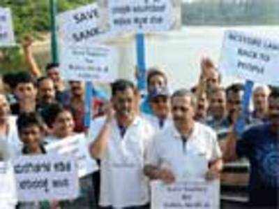 Protests after builder gets go-ahead to develop Sankey tank area