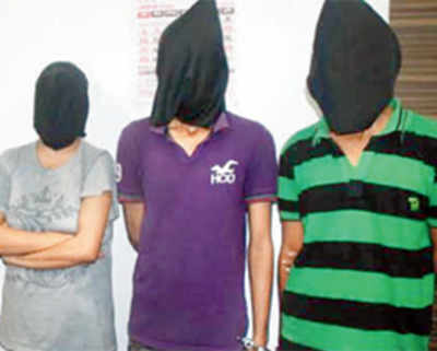 Trio held for raping teen after making her drug addict