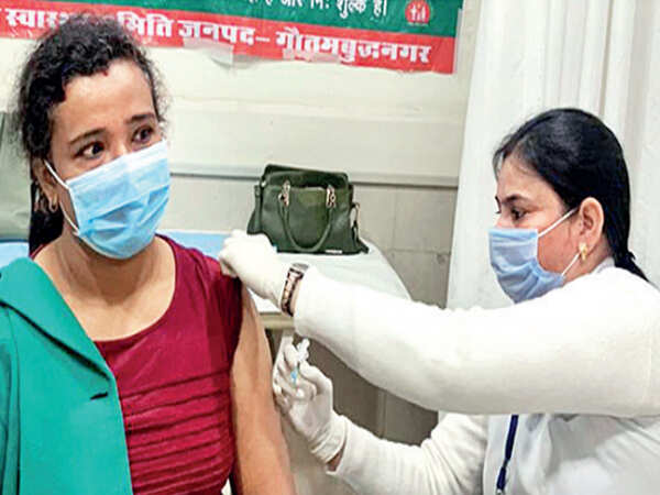 Noida set for phase 2 of vaccination drive, 6,000 to get jabs on Day 1
