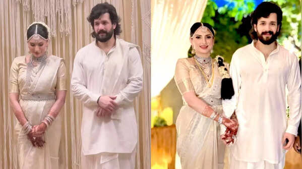 The wedding look