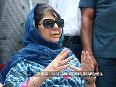 Mehbooba Mufti alleges being detained at her residence