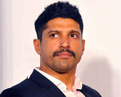 Farhan elbowed out of action