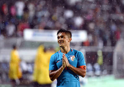 Intercontinental Football Cup: Sunil Chhetri thanks fans, "We promise you that if that's the kind of support we get every time, we will give our lives on the pitch"