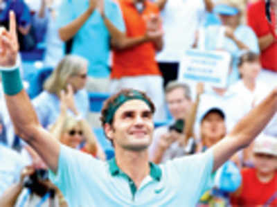 Federer downs Ferrer to capture sixth Cincinnati title