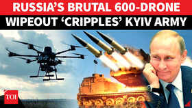 Drone Bloodbath In Air: Russia&rsquo;s Massive Kill Count Sends Shockwaves | &lsquo;Kyiv Battered&rsquo;