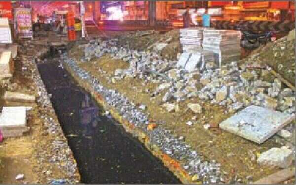 3 flood-hit city roads to get wider storm water drains