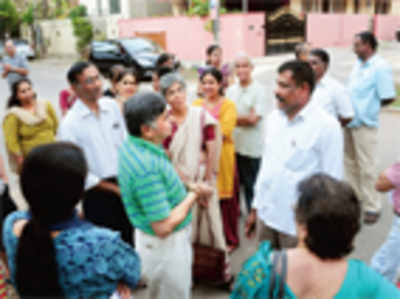 BM Kaval residents oppose dhaba in residential area