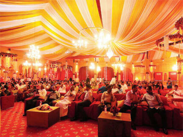 It is the wedding hopping season in Indore