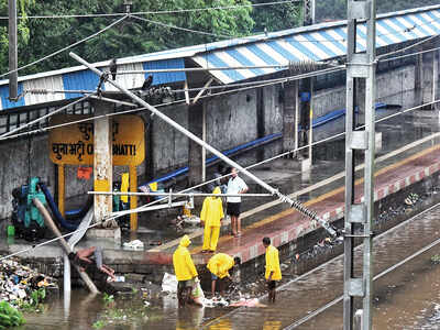 Railway officials: Lockdown period helped reduce waterlogging on rail tracks