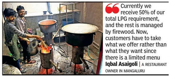 LPG shortage: DK hotels continue dependence on firewood to cook