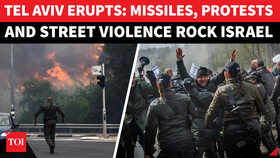 'SIRENS, EXPLOSIONS, BLOOD': Tel Aviv In Turmoil As Missiles Strike And Streets Erupt | ON CAM 