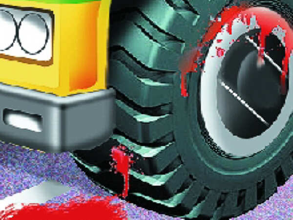 Two killed, 10 hurt in bus-tractor trolley collision