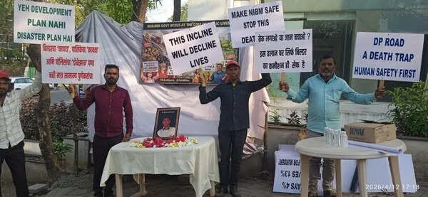 Lives lost, patience exhausted: NIBM residents take to the streets to demand safer infra