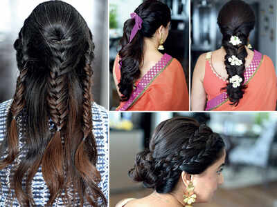 ponytail hairstyle: Gear up for Garba: 4 great hairstyles for the season