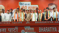 7 Army veterans join BJP in presence of Defence Minister Nirmala Sitharaman 