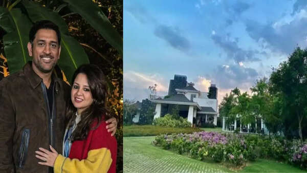 M.S Dhoni’s 'Kailashpati' farmhouse in Ranchi is a 7-acre natural retreat with private cricket nets and a dream garage; see photos