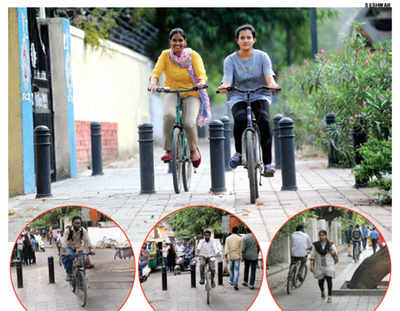 Pedestrians, TenderSURE footpaths will make way for cyclists, starting June