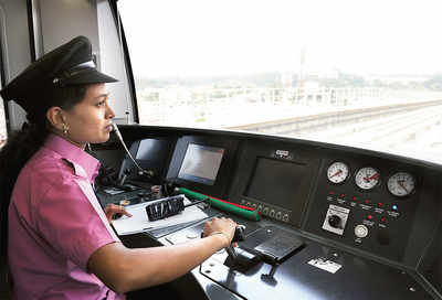 At Namma Metro, women are at the wheel