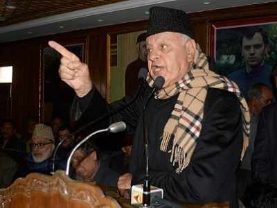 Farooq Abdullah: Forget 'bullet for bullet' policy, India and Pakistan must talk peace to improve J&K situation