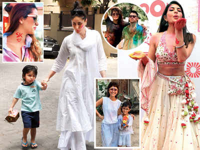 It's a Holi-day for Jacqueline Fernandez, Kareena Kapoor, Saif Ali Khan, Kangana Ranaut, Vidya Balan