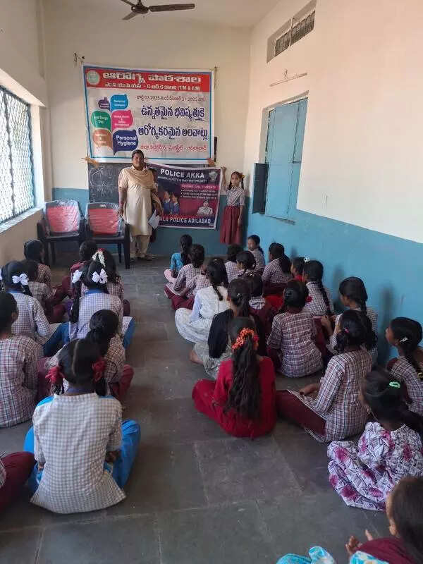 Sisters in khakhi: Women cops bridge trust gap in Adilabad schools