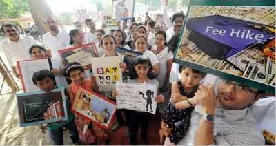 Mumbai: Students expelled from Universal High School for protesting fee hike