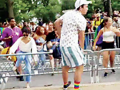Panic struck at DC pride parade