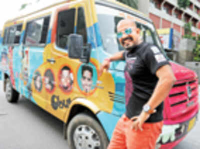 The singing bus